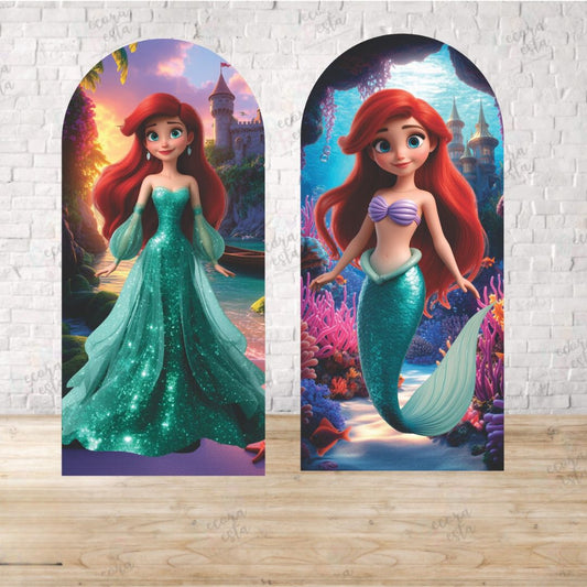 Cartoon Style 2 Pieces Arch Backdrop | Arch Backdrop for Birthday Party | Party Decoration
