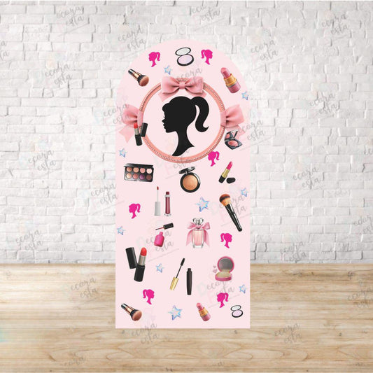 Dolls Style Arch Backdrop for Birthday Party | Cylinder Covers Set | Party Decoration| Cartoon